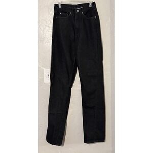 Vintage Sheplers size 16 Tall Women's Black Denim High Rise Western Mom Jeans